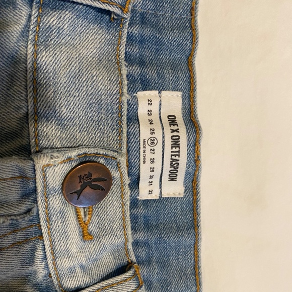 One Teaspoon Bandit Shorts - Low Rise Version - Picture 3 of 4